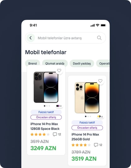 Geniş seçim imkanı