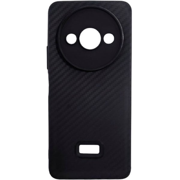 Xiaomi Redmi A3 case Silicone Carbon Black