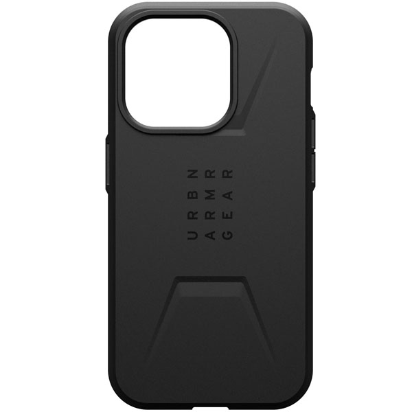 Iphone 14 Pro case UAG Civilian Discreet Protection Black