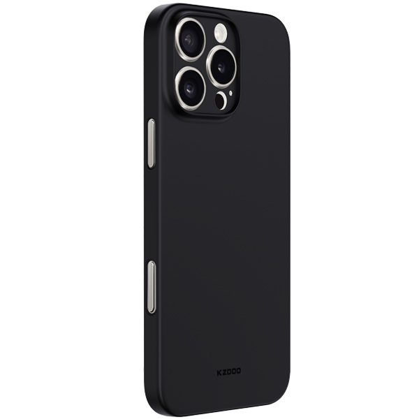 Iphone 16 Pro case Air Skin Kzdoo Ultra Slim Black