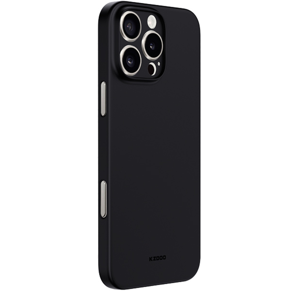 Iphone 16 Pro Max case Air Skin Kzdoo Ultra Slim Black