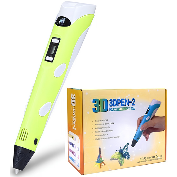 Toys 3D Pen-2 Yellow