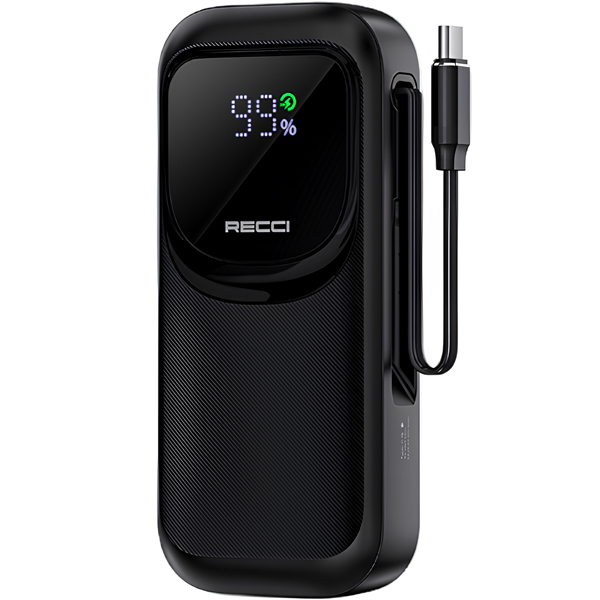 Recci RPB-P47 10000 mAh Black