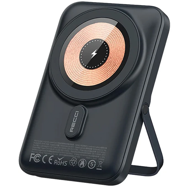 Recci Mechanic RPB-W08 Wireless 10000 mAh Black