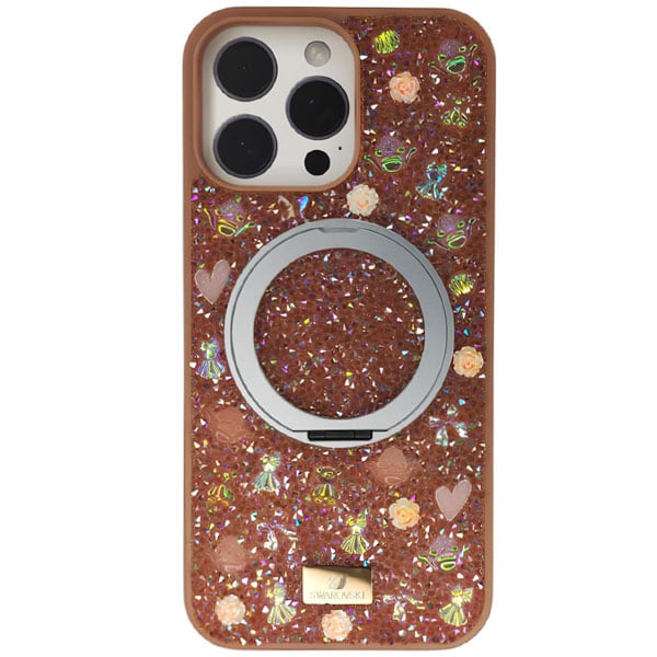 Iphone 16 Pro case Swarovski Diamonds Beaty Magsafe Pink