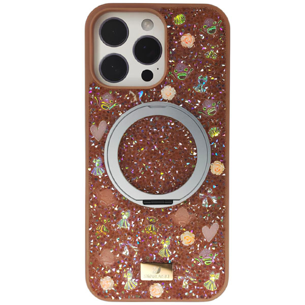Iphone 16 Pro Max case Swarovski Diamonds Beaty Magsafe Pink