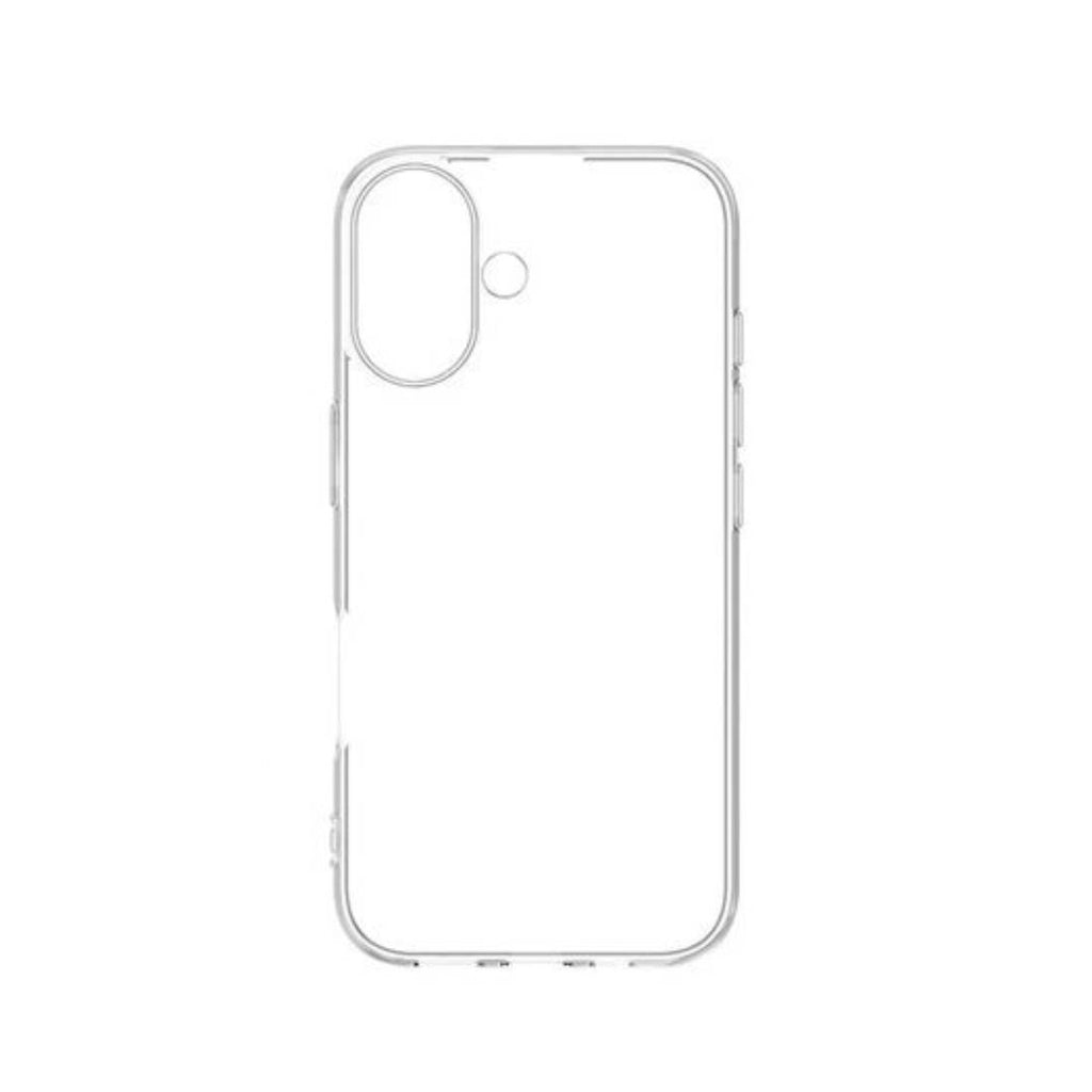 Iphone 16 case Silicone Vu Case Clear