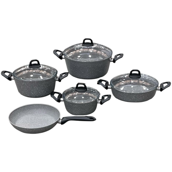 Maxima 9 Parça Grey 5663