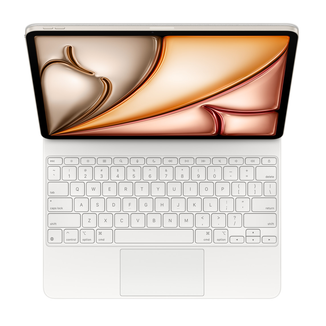 Apple Ipad Air 13-inch (M3) Case with Magic Keyboard MDFW4RS/A White