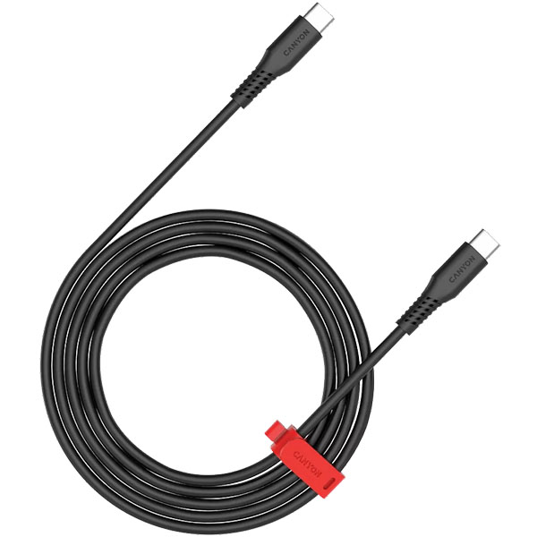 Canyon USB-C to USB-C Cable CC60SC 1.2m Black