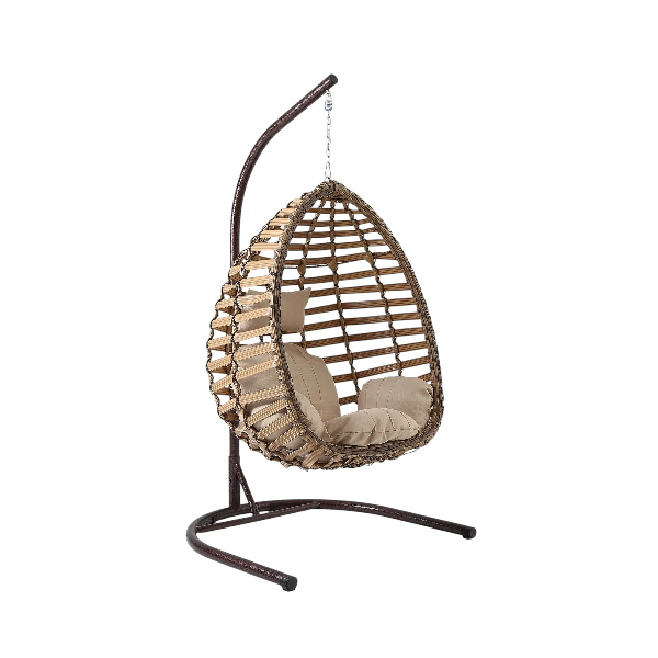 Capri Swing Gümbet Rattan для балкона (качели) Brown