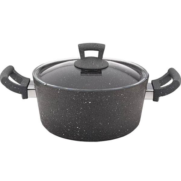 Hascevher German HGIT20 Grey Qranit qazan (20X10 sm)