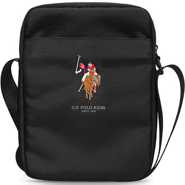 Courier U.S.POLO ASSN. USTB10PUGFLBK Bag 10` Black