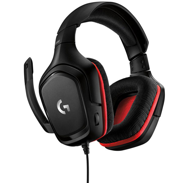 Logitech G332 Leatherette Gaming Black&Red