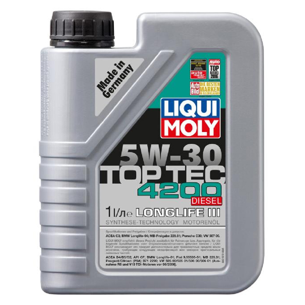 Liqui Moly Top Tec 4200 5W-30 Dizel 1 L (2375)