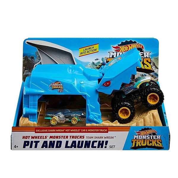 Hot Wheels Monster Trucks Team Shark Wreak GKY01-979C GKY01 GKY03