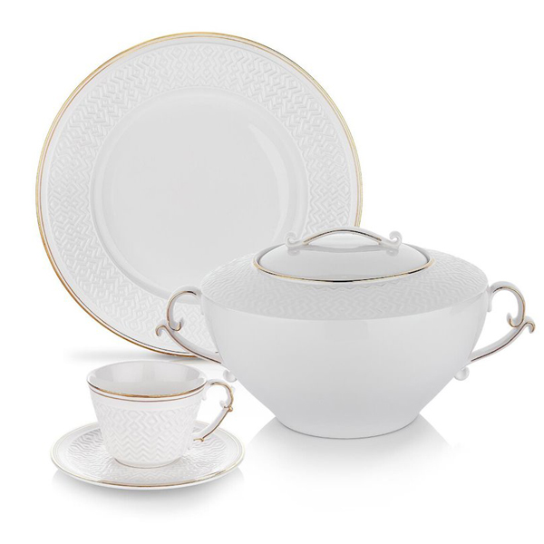 Schafer (SHF12011) dantella dinner set-85 pcs.(8699131659366)