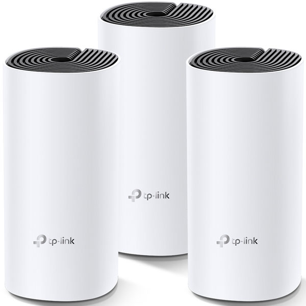 TP-Link Deco M4 (3-pack) AC1200 Whole Home Mesh Wi-Fi System Router White