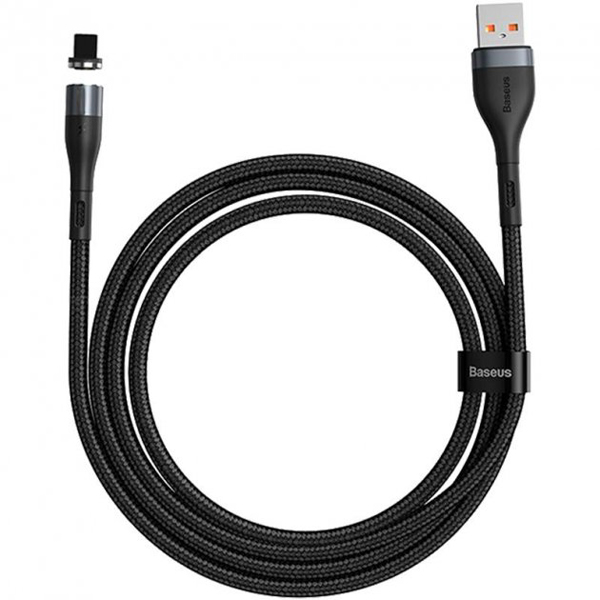 Baseus USB Zinc Magnetic Safe Fast Charging Data Cable for Iphone CALXC-KG1 Black