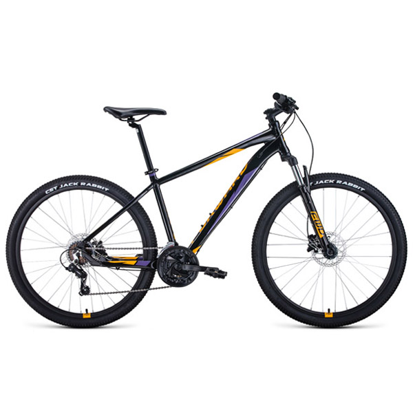 Forward Apache 27,5 3.0 HD (Wheel 27,5/ Gear 21/ Size 19) Black/ Orange RBKW1M67Q036