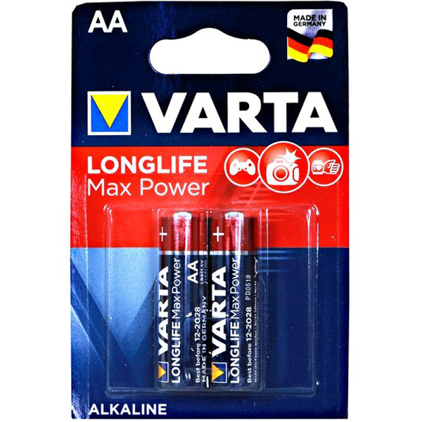 Varta Longlife Max Power AA2 Battery