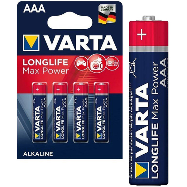 Varta Longlife Max Power AAA4 Battery