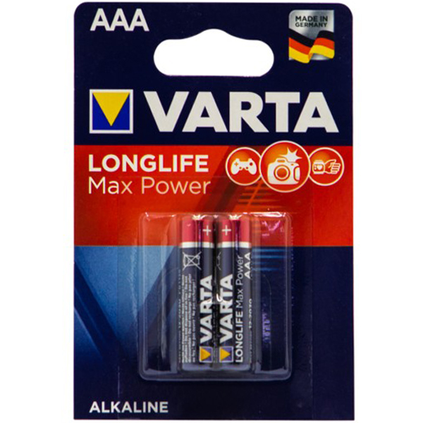 Varta Longlife Max Power AAA2 Battery
