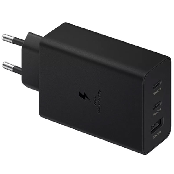 Samsung USB-C x2/USB-A Trio 65W EP-T6530NBEGRU Black