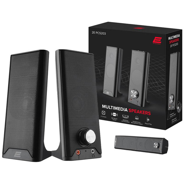 2E Multimedia 2E-PCS203BK Black