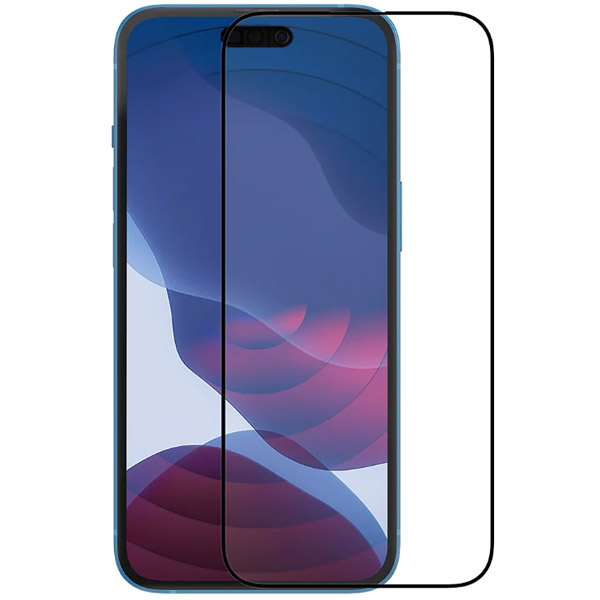 IPhone 14 Pro Max 5D Sticker Black Glass