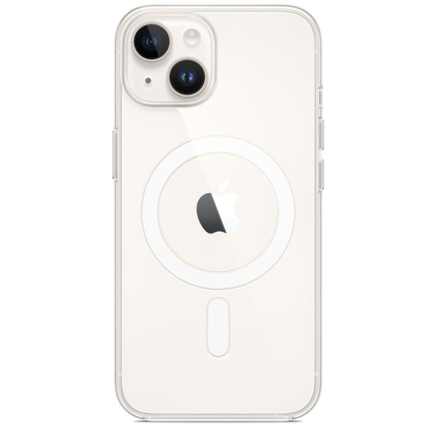 Apple Iphone 14 Silicone Case with MagSafe MPU13ZM/A Clear