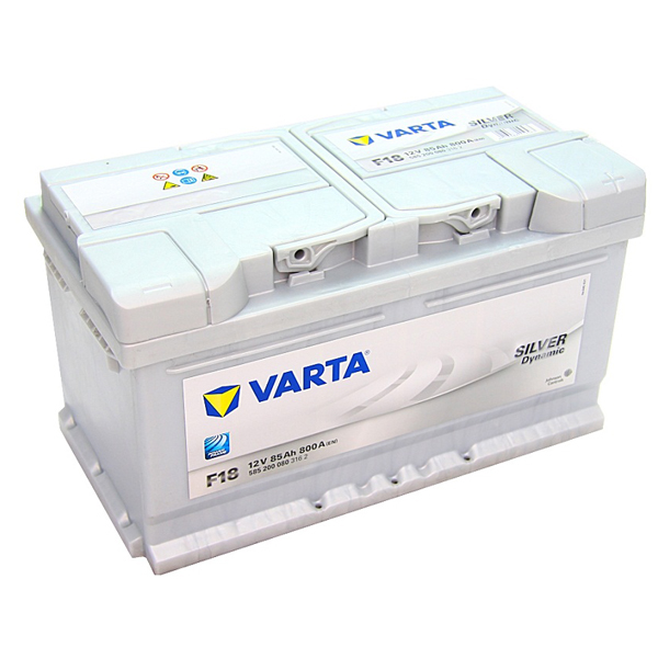 VARTA 85 AH F18 R+  Silver Dynamic