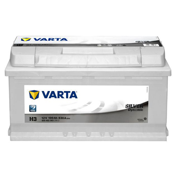 VARTA 100 AH H3 R+ Silver Dynamic