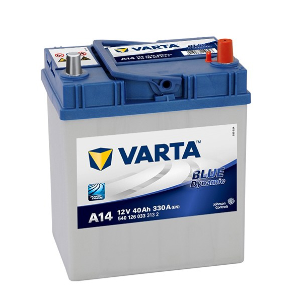 VARTA 40 AH A 14 R+ Asia Blue Dynamic