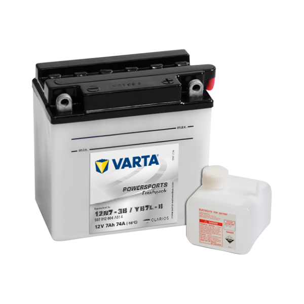 VARTA MOTO 7 AH 12V YB7L-B (Powersports Freshpack)