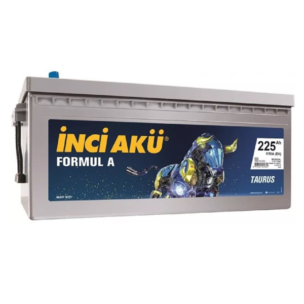 İNCİ AKÜ 225 Ah FormulA R+