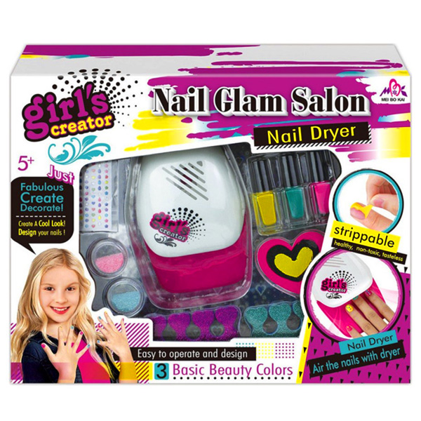 Nail Set Mei Bo Kai Nail Glam Salon MBK-326 Toys