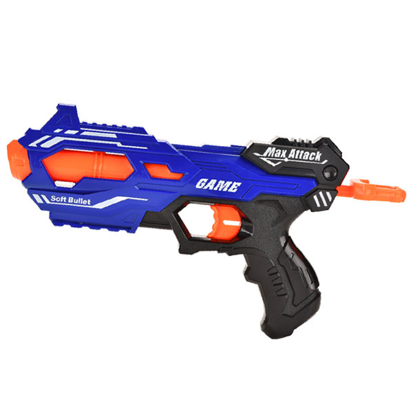 Gun Super Shoot Manual Soft Bullet Gun Huihong 9003A-6 Toys