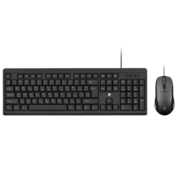 2E Wired Combo MK401UB Black