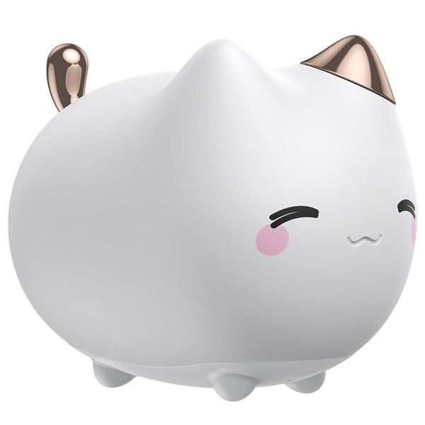 Baseus Night Light Cute Series Kitty Silicone DGAM-A02 White