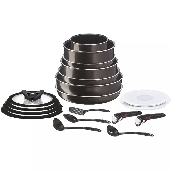 Tefal İngenio Titanium 2X XL Force Maxi Böyük Set 19 Parça