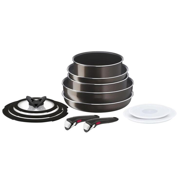 Tefal İngenio Titanium 2X XL Intense Böyük Set 12 Parça