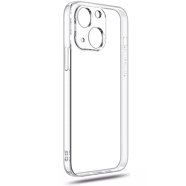 Iphone 15 case Silicone Vu Case Clear