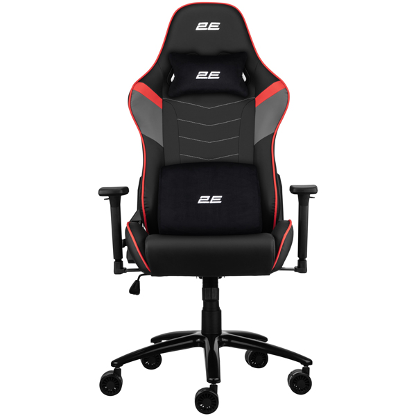 2E Gaming Chair 2E-GC-BUS-BKRD Bushido Black&Red