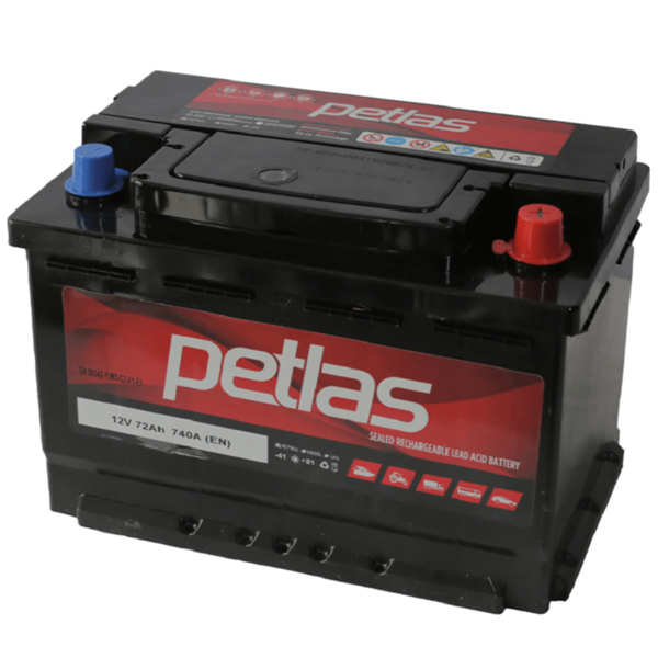 Petlas Europe 72 (75) AH 12V L3-SMF-B(13)-(0)-(A)-003.AKU.PT.75