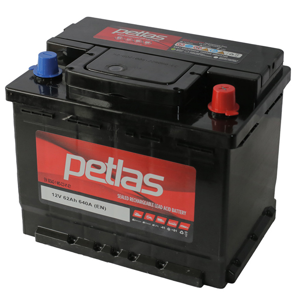 Petlas Europe 62 AH 12V L2-SMF-B(13)-(0)-(A)-003.AKU.PT.62