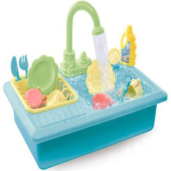 Dishes and Sink Set Washing-Up XY 16 PCS AZ122-1 Toys