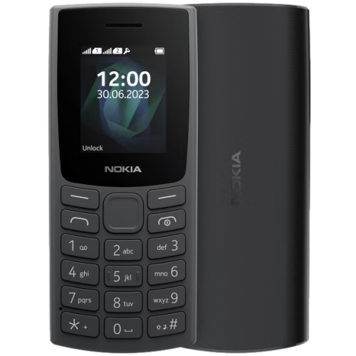 Nokia 105 SS (2023) Charcoal