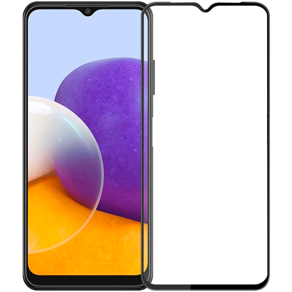 Samsung Galaxy A25 HD Sticker Black Glass