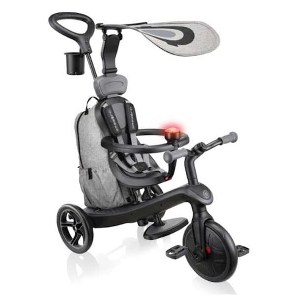 Globber TRICYCLE EXPLORER 4 IN 1 DELUXE PLAY BLACK GREY (VEGB0000633-120)